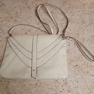 Ivory crossbody purse